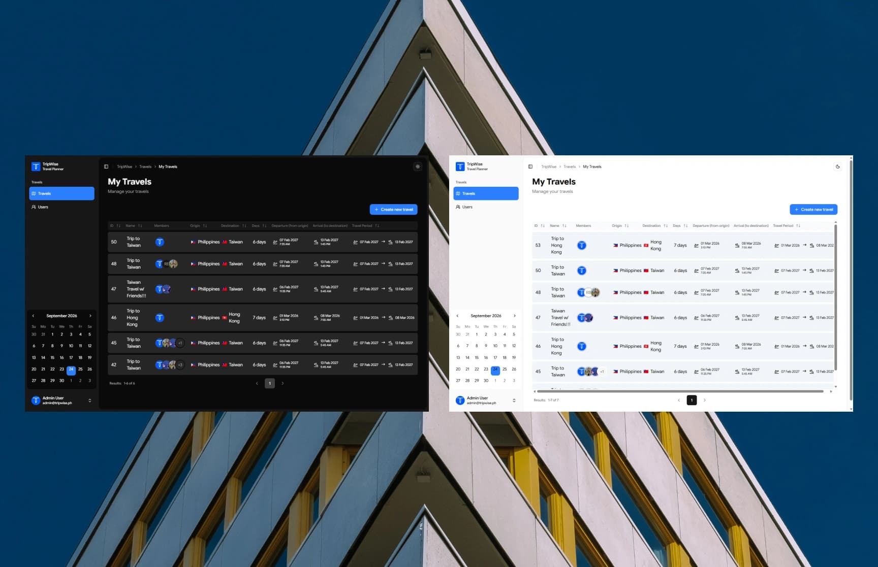 TripWise View 2